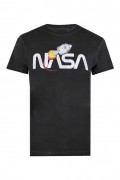 T-shirt - NASA - Vintage Rocket - Vintage Black - AIMTS004VBL