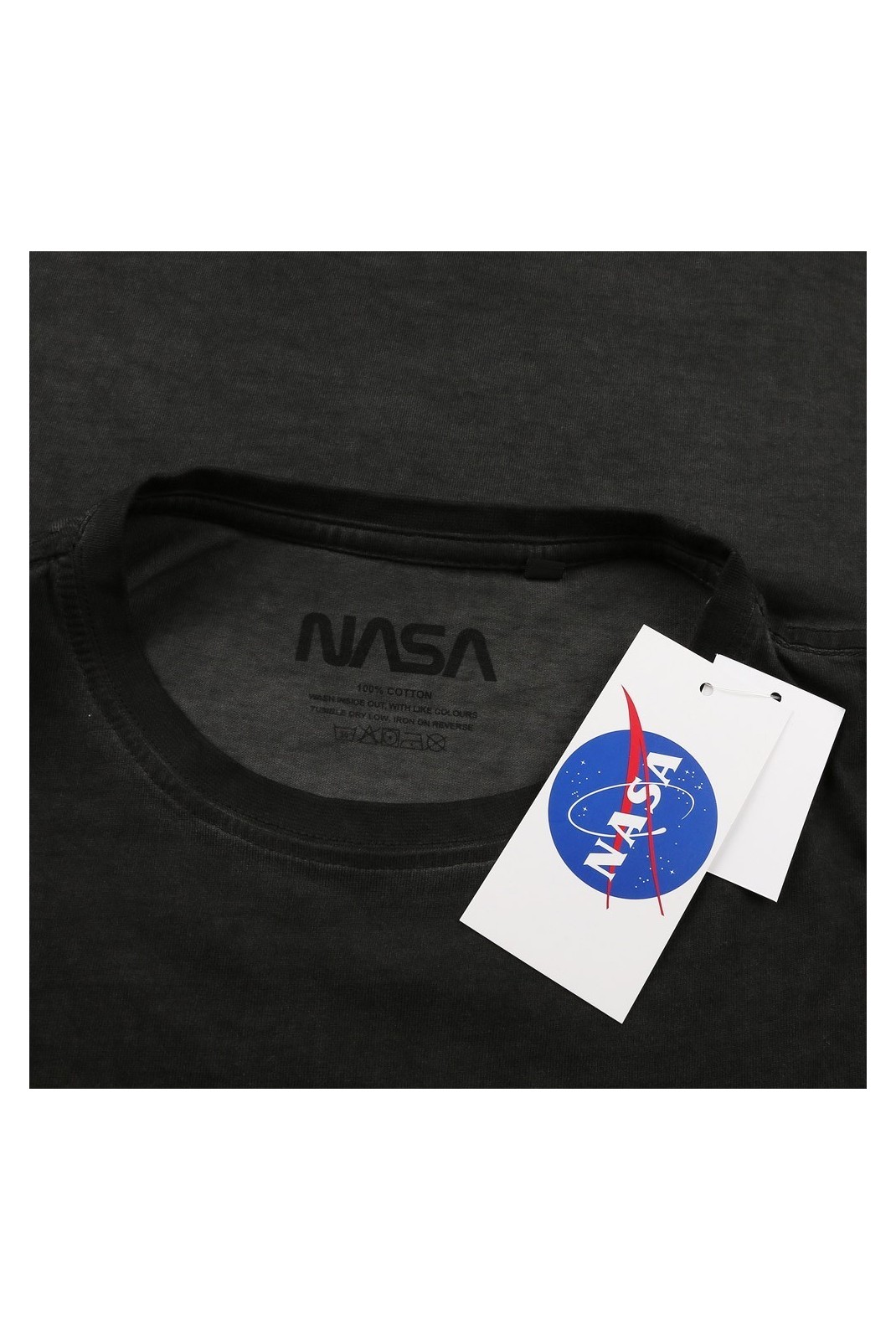 T-shirt - NASA - Vintage Rocket - Vintage Black - AIMTS004VBL