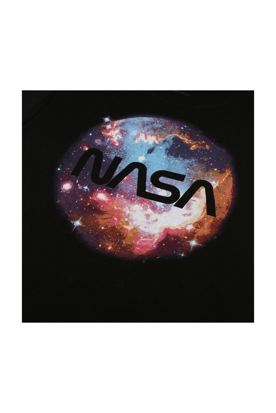 T-SHIRT - NASA - Galaxy - Black - AIMTS008BLK