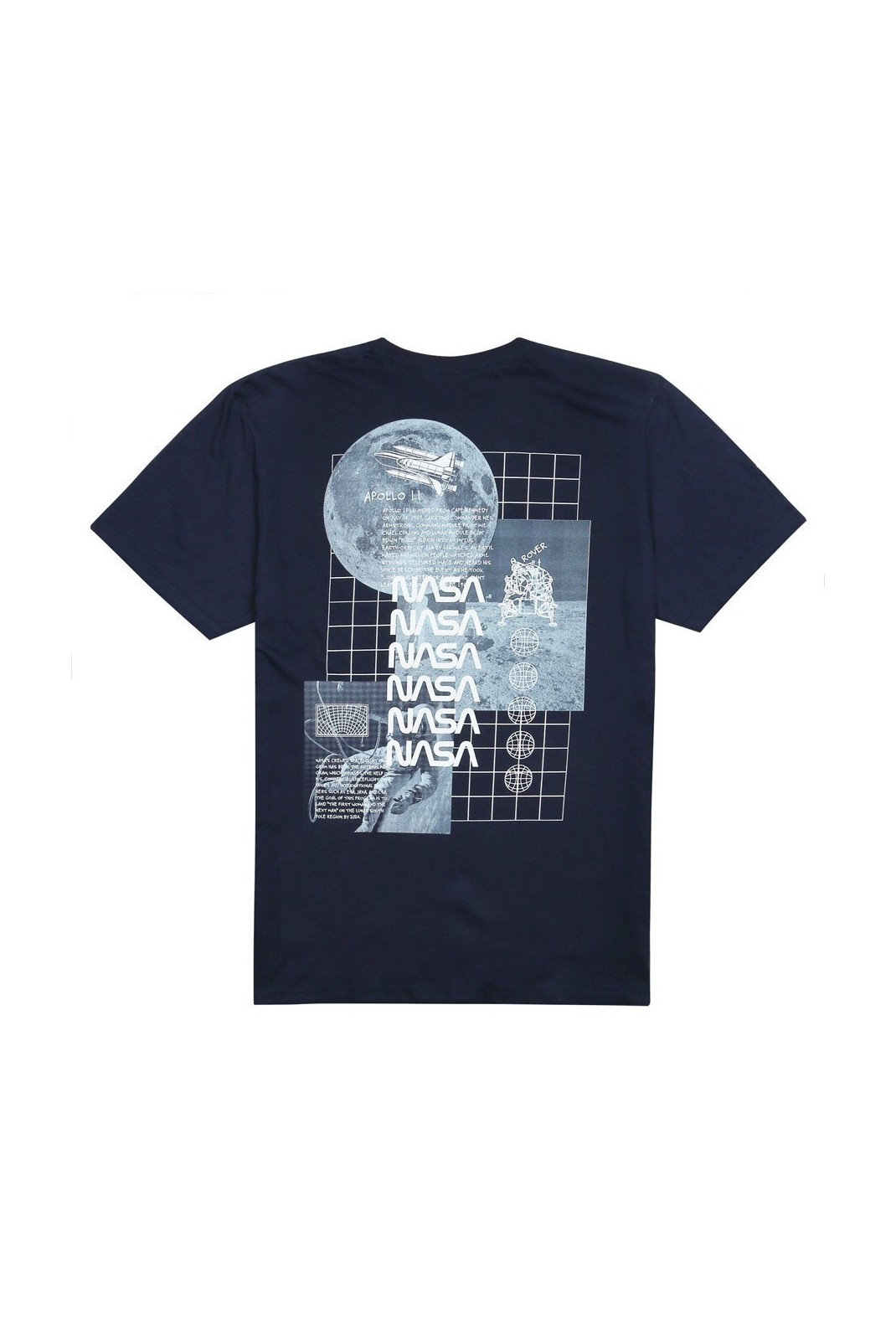 T-SHIRT - NASA - Rover - Navy - AIMTS029NVY