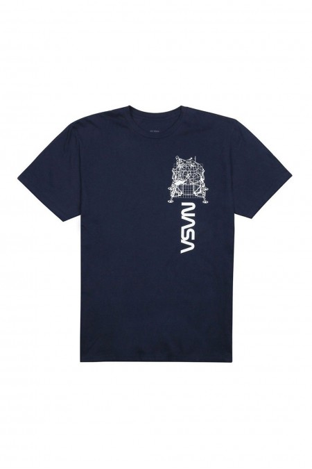 T-SHIRT - NASA - Shuttle Schematic - Navy - AIMTS030NVY