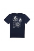 T-SHIRT - NASA - Shuttle Schematic - Navy - AIMTS030NVY