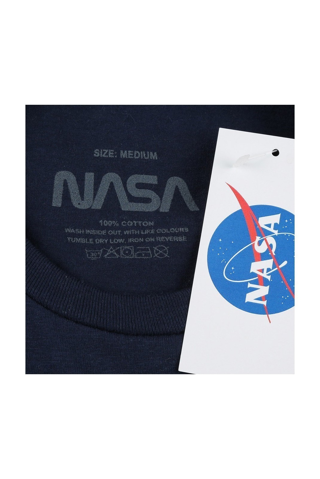 T-SHIRT - NASA - Shuttle Schematic - Navy - AIMTS030NVY