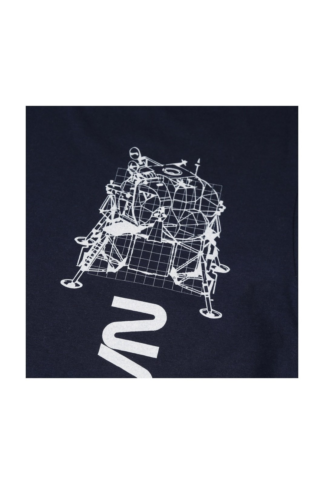 T-SHIRT - NASA - Shuttle Schematic - Navy - AIMTS030NVY