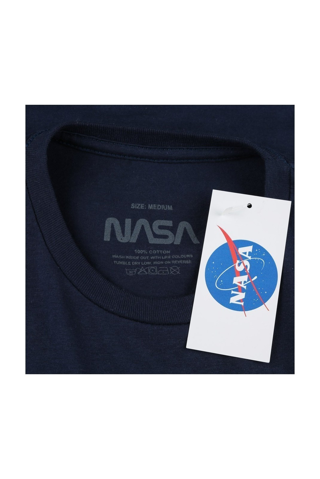 T-SHIRT - NASA - Shuttle Schematic - Navy - AIMTS030NVY