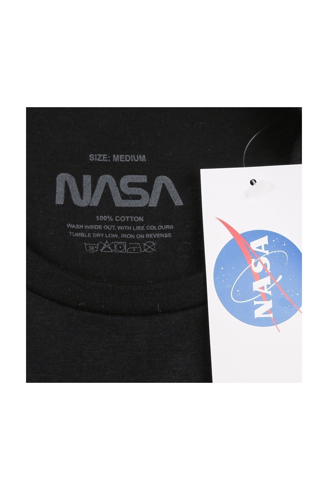 T-SHIRT - NASA - Space Programme - Black - AIMTS031BLK