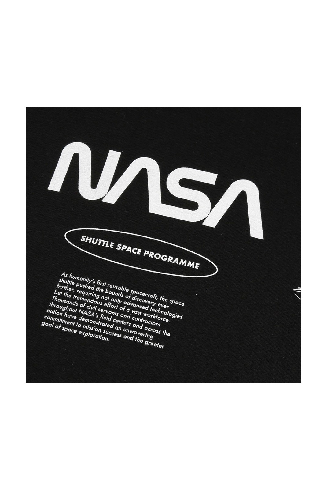 T-SHIRT - NASA - Space Programme - Black - AIMTS031BLK