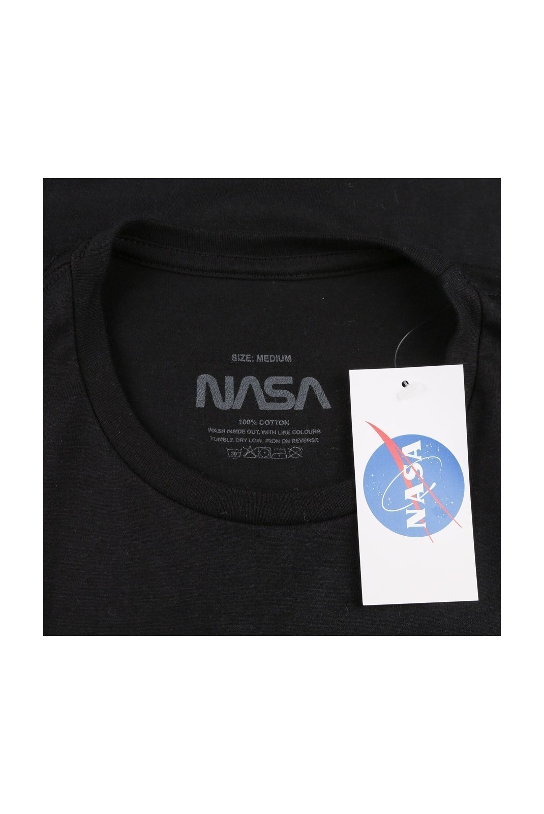 T-SHIRT - NASA - Space Programme - Black - AIMTS031BLK