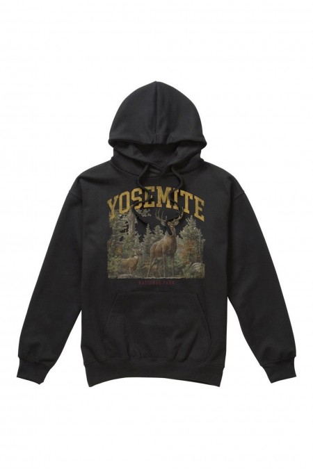 Sweatshirt - NATIONAL PARKS - Yosemite - Black - CDMHS180BLK