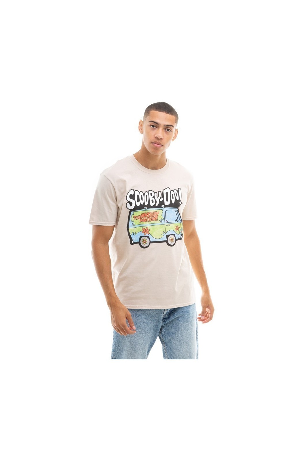 T-SHIRT - SCOOBY DOO - Mystery Machine - Sand - CDMTS067SND