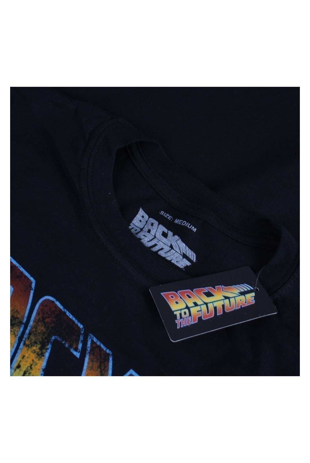 T-SHIRT - BACK TO THE FUTURE - Delorean - Black - GBMTS379BLK