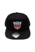 Casquette - TRANSFORMERS - Autobot Chrome - Black - HAMCP140BLK