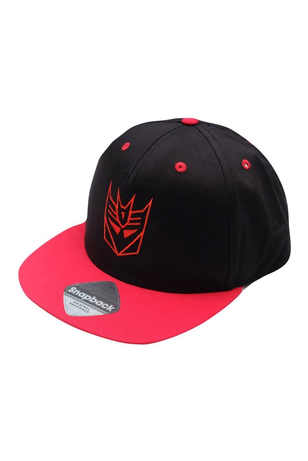 Casquette - TRANSFORMERS - Decepticon Line - Black/Red - HAMCP141BLR