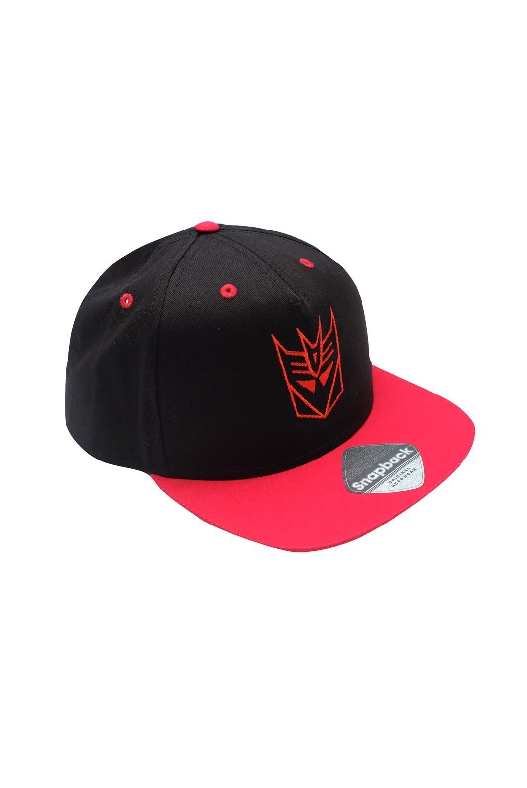 Casquette - TRANSFORMERS - Decepticon Line - Black/Red - HAMCP141BLR