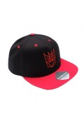 Casquette - TRANSFORMERS - Decepticon Line - Black/Red - HAMCP141BLR