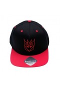 Casquette - TRANSFORMERS - Decepticon Line - Black/Red - HAMCP141BLR