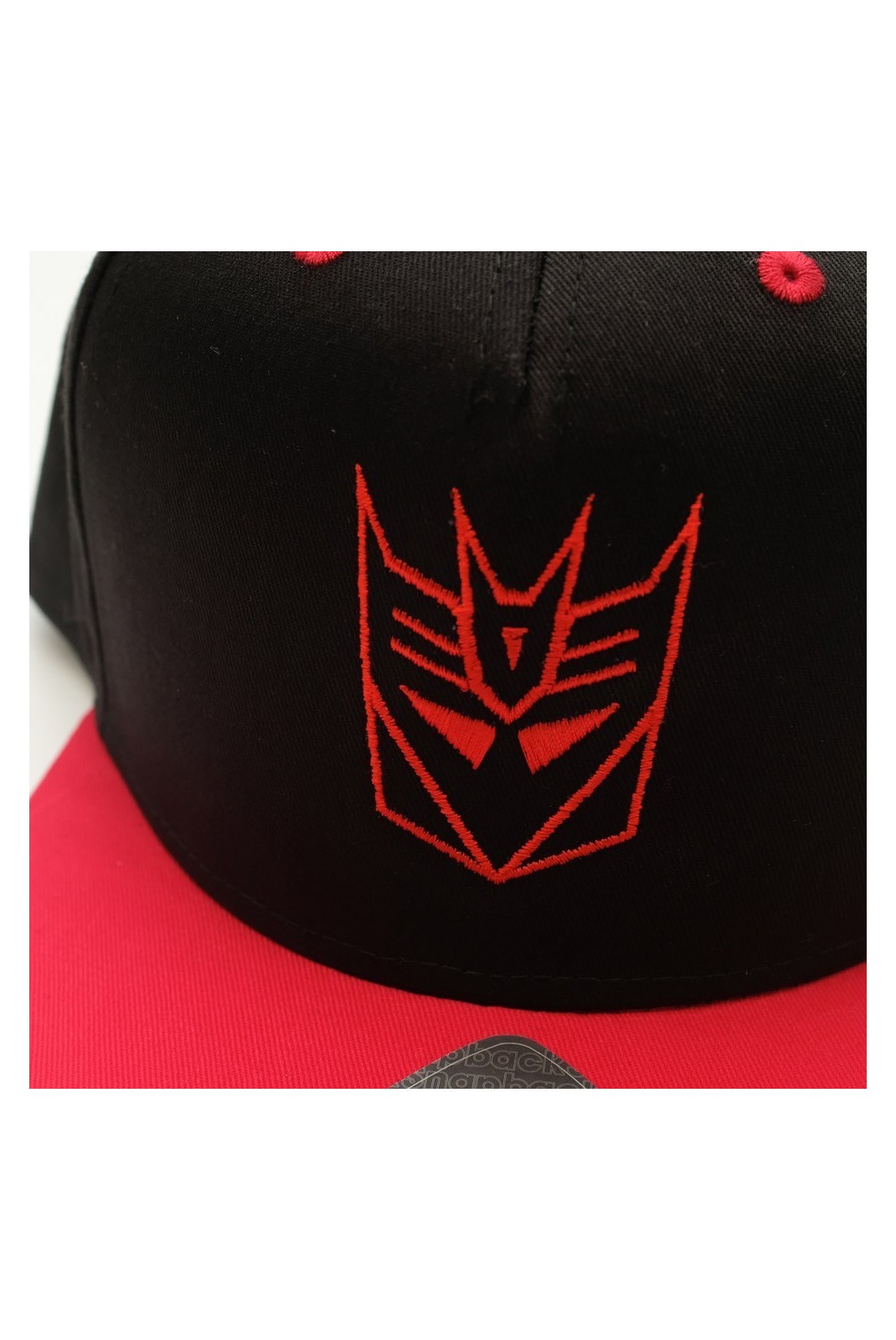 Casquette - TRANSFORMERS - Decepticon Line - Black/Red - HAMCP141BLR