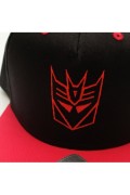 Casquette - TRANSFORMERS - Decepticon Line - Black/Red - HAMCP141BLR