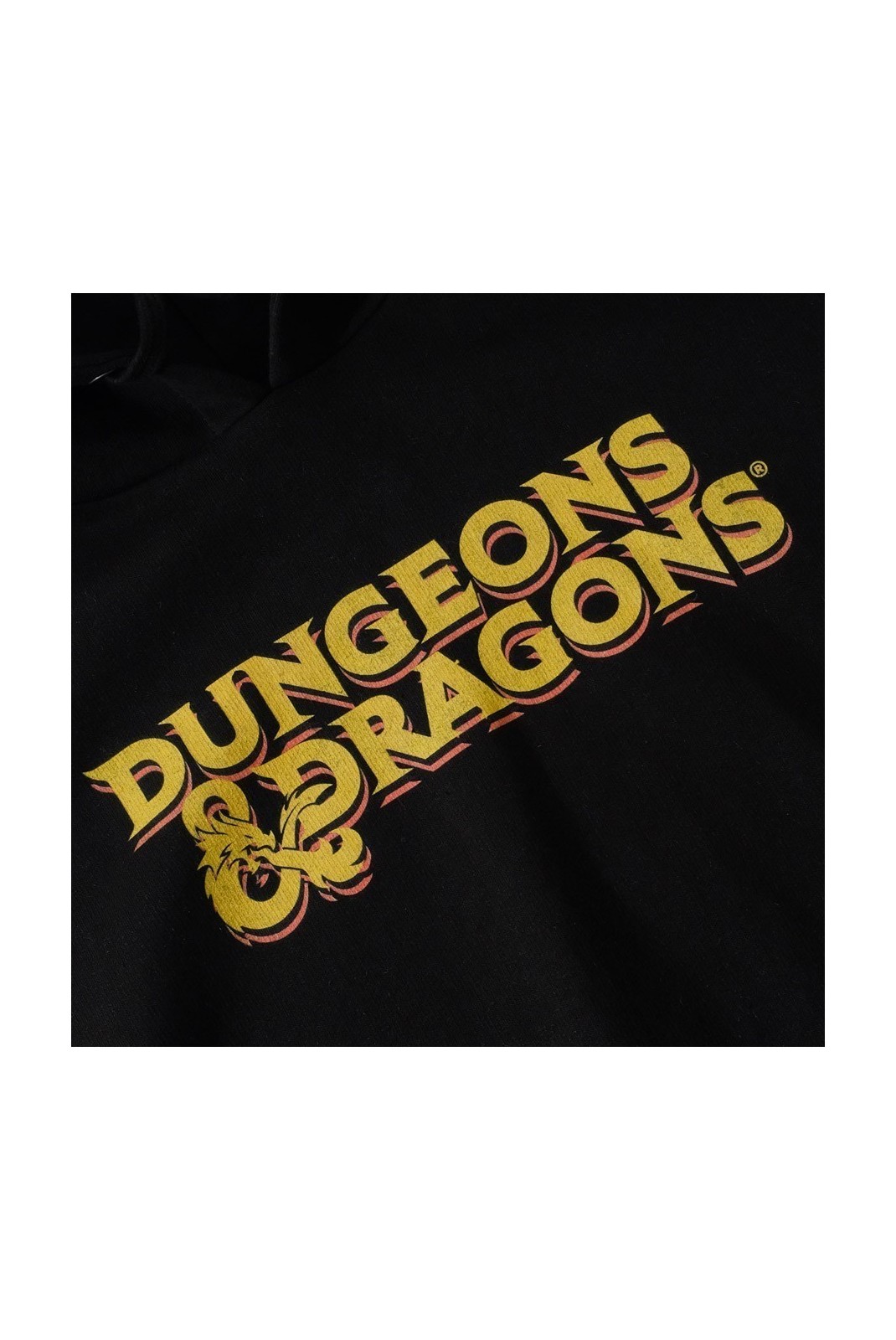 Sweatshirt - DUNGEONS & DRAGONS - 70'S Logo - Black - HAMHS035BLK