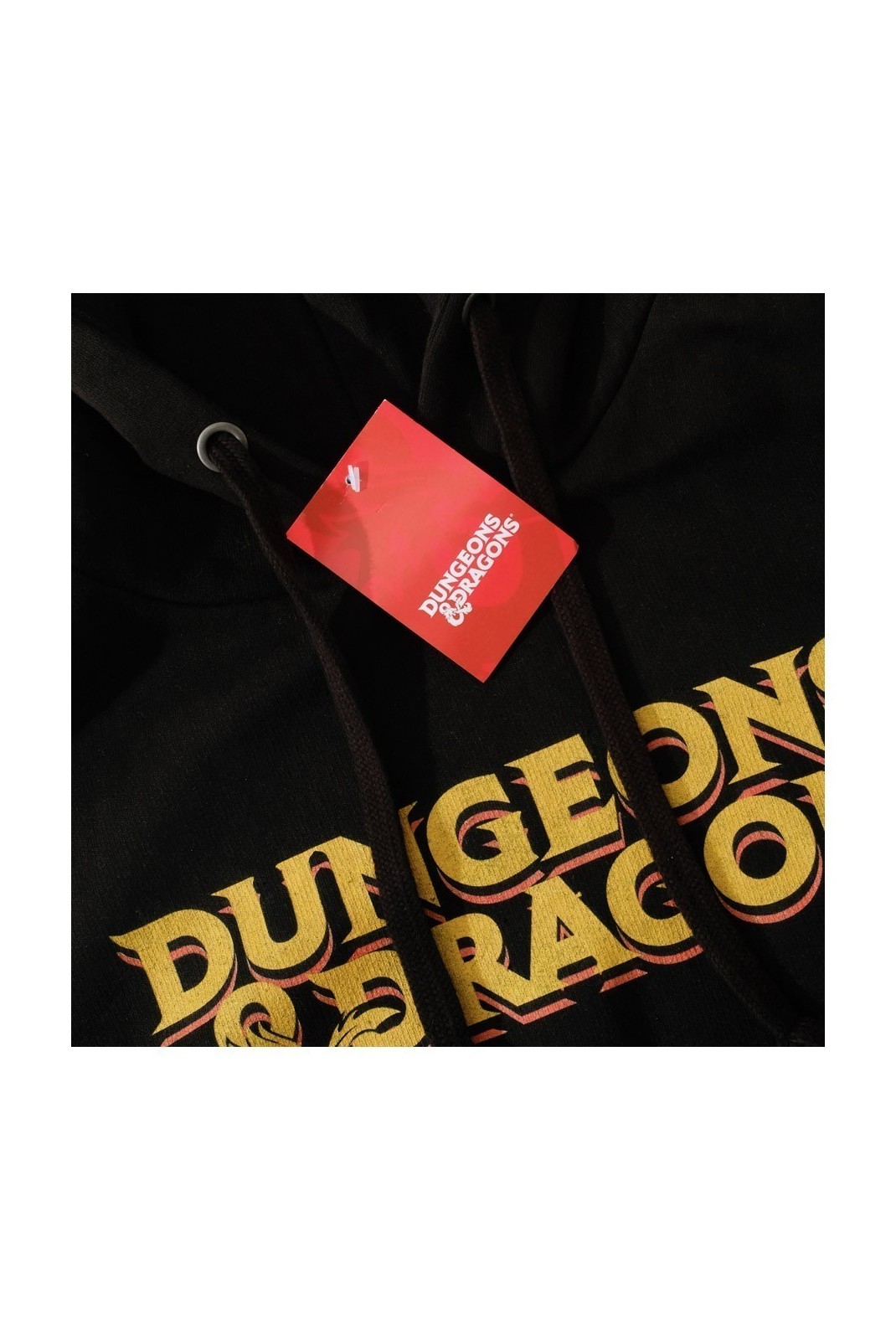 Sweatshirt - DUNGEONS & DRAGONS - 70'S Logo - Black - HAMHS035BLK