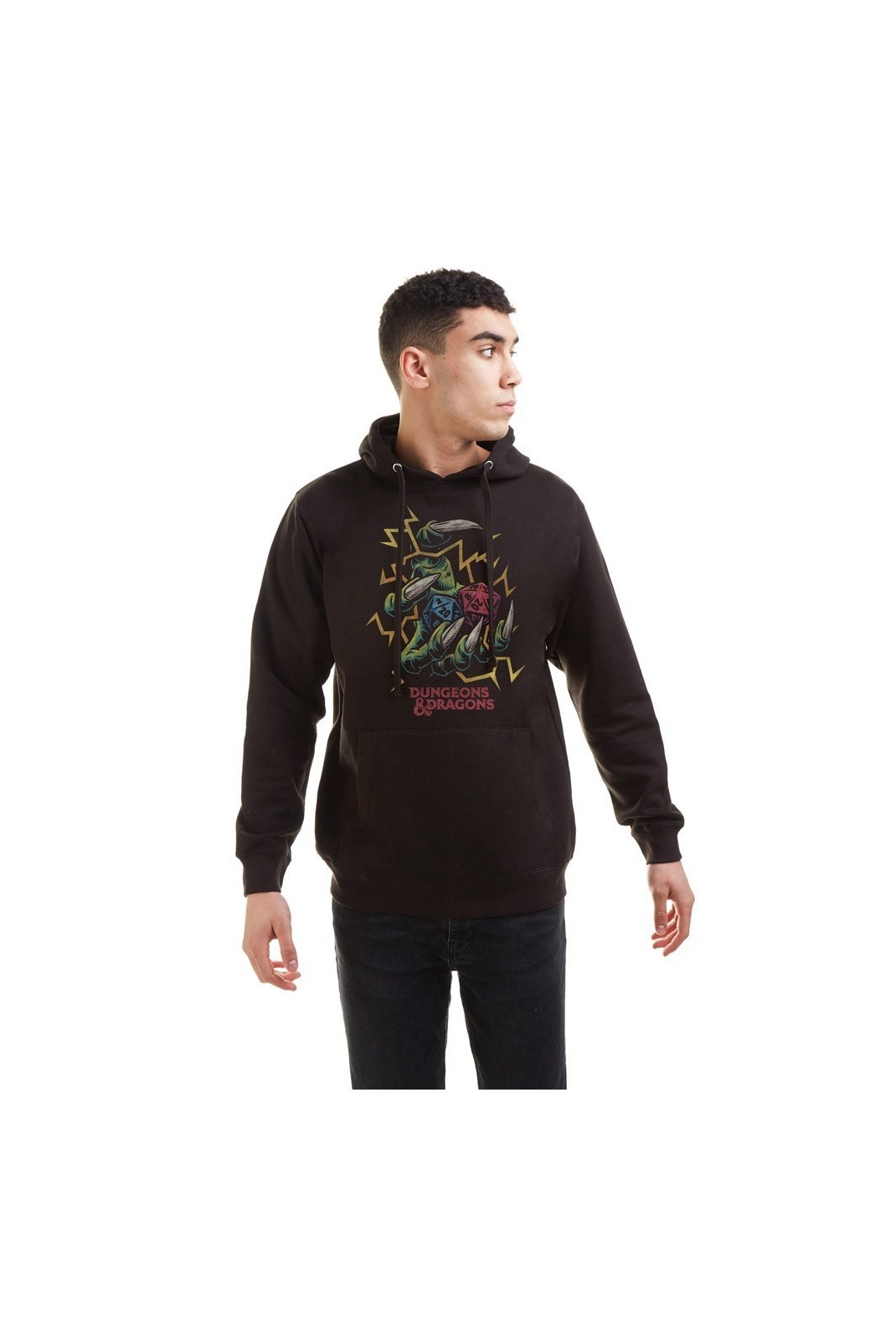 Sweatshirt - DUNGEONS & DRAGONS - Dice Roller - Black - HAMHS047BLK