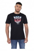 T-SHIRT - TRANSFORMERS - Autobots Logo - Black - HAMTS014BLK