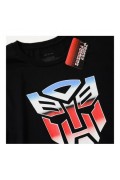 T-SHIRT - TRANSFORMERS - Autobots Logo - Black - HAMTS014BLK