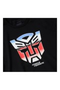 T-SHIRT - TRANSFORMERS - Autobots Logo - Black - HAMTS014BLK