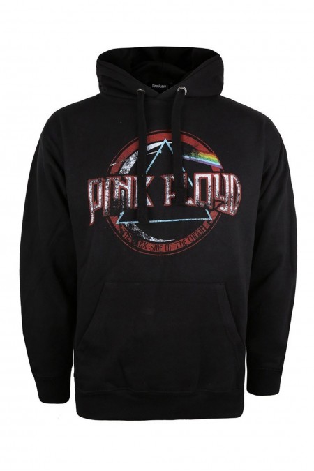 Sweatshirt - PINK FLOYD - Emblem - Black - POMHS189BLK