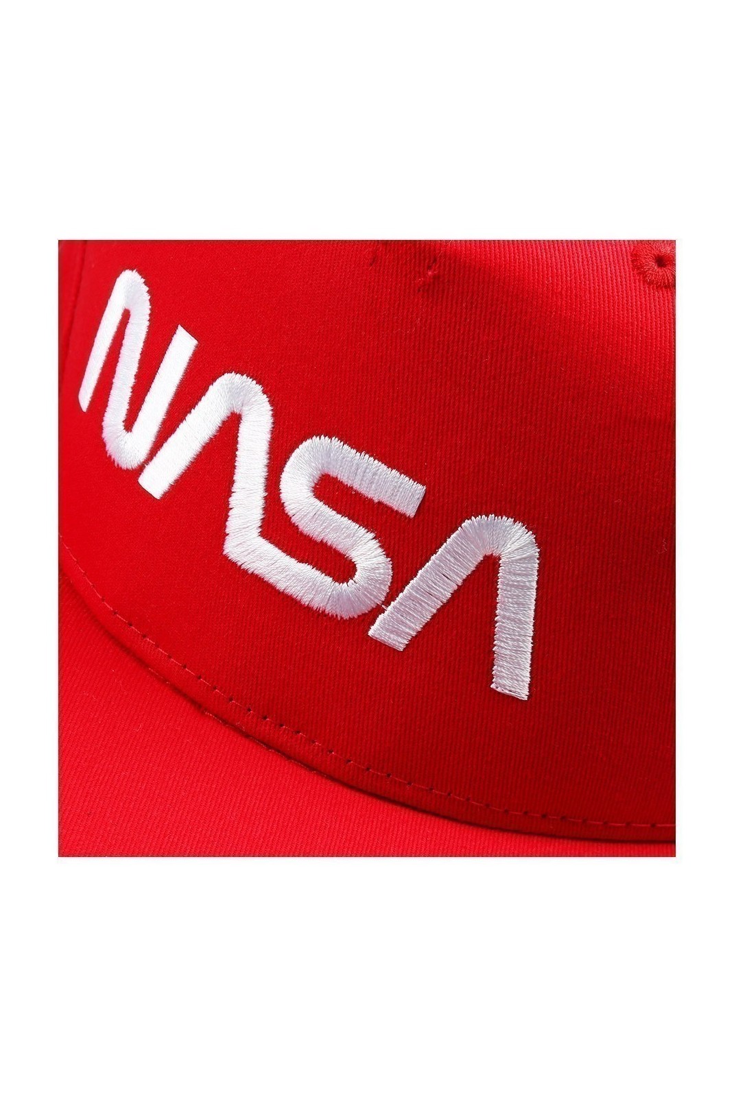 Casquette - NASA - Space Station - Classic Red - TMMCP036RED