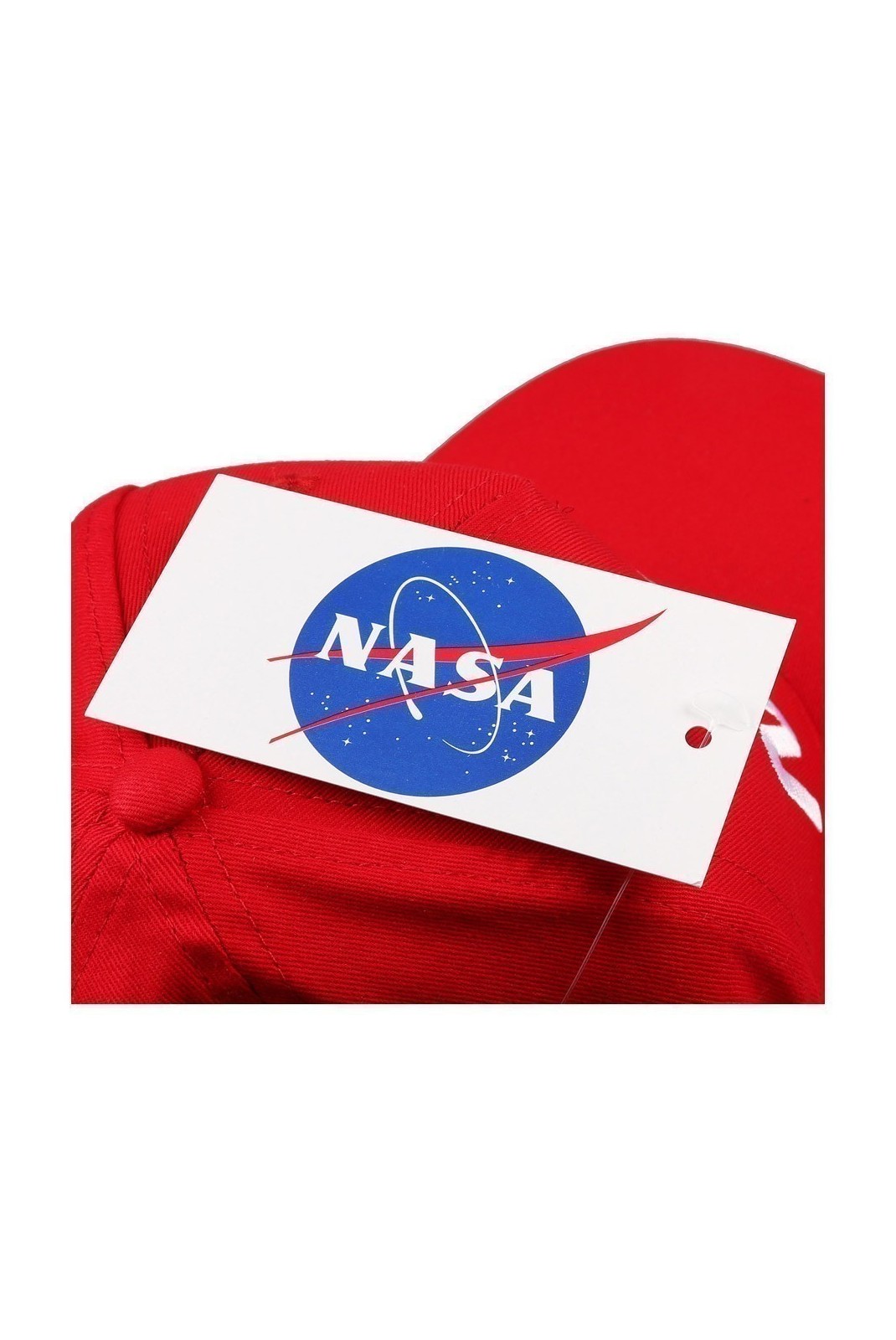 Casquette - NASA - Space Station - Classic Red - TMMCP036RED