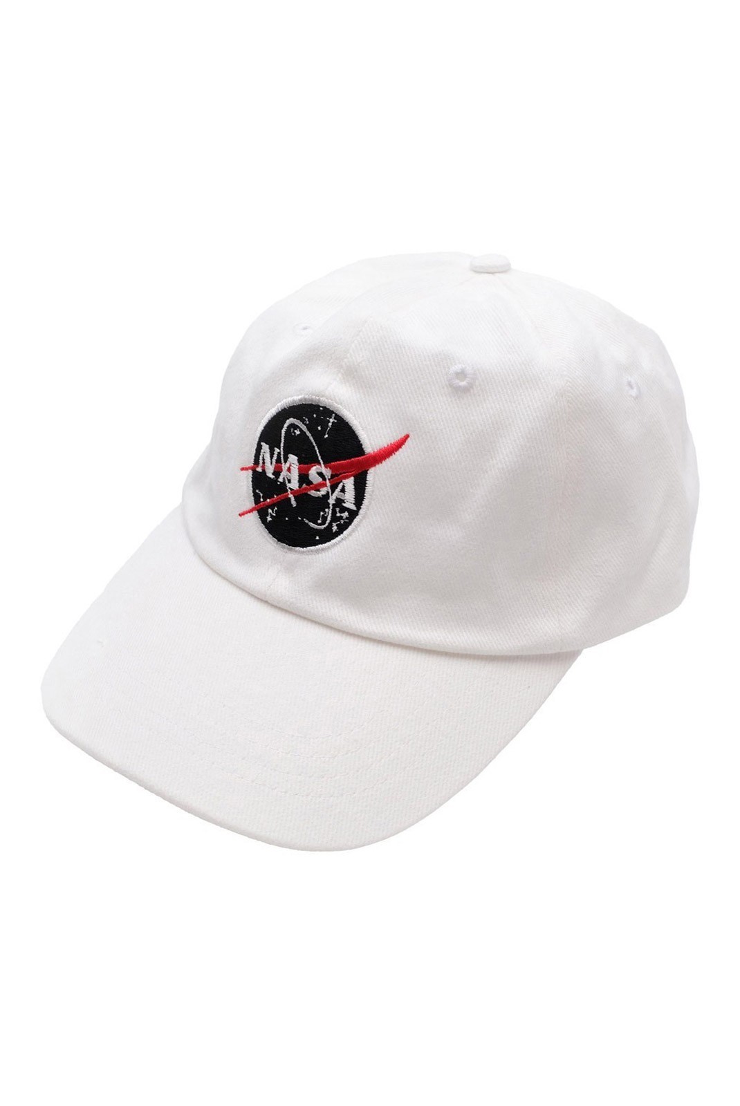 Casquette - NASA - Meatball Logo - White - TRMCP038WHT