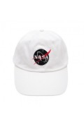 Casquette - NASA - Meatball Logo - White - TRMCP038WHT