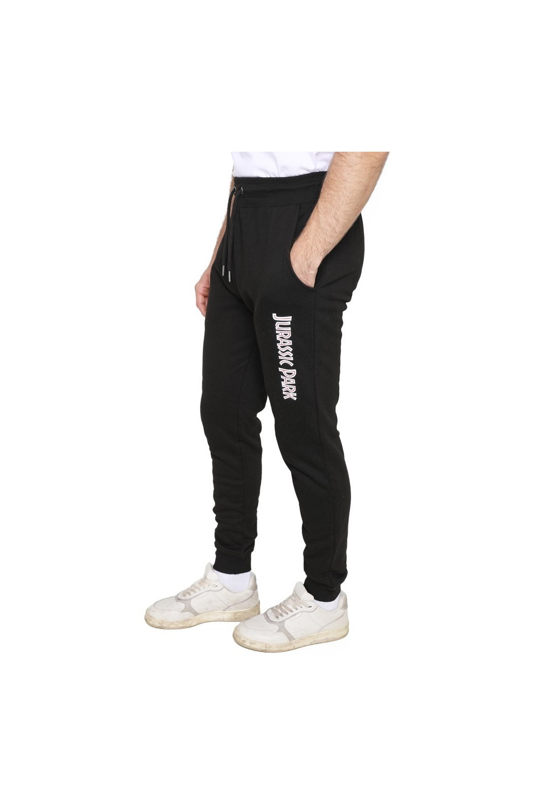 Jogging - JURASSIC PARK - Logo Text - Black - UNMJP110BLK