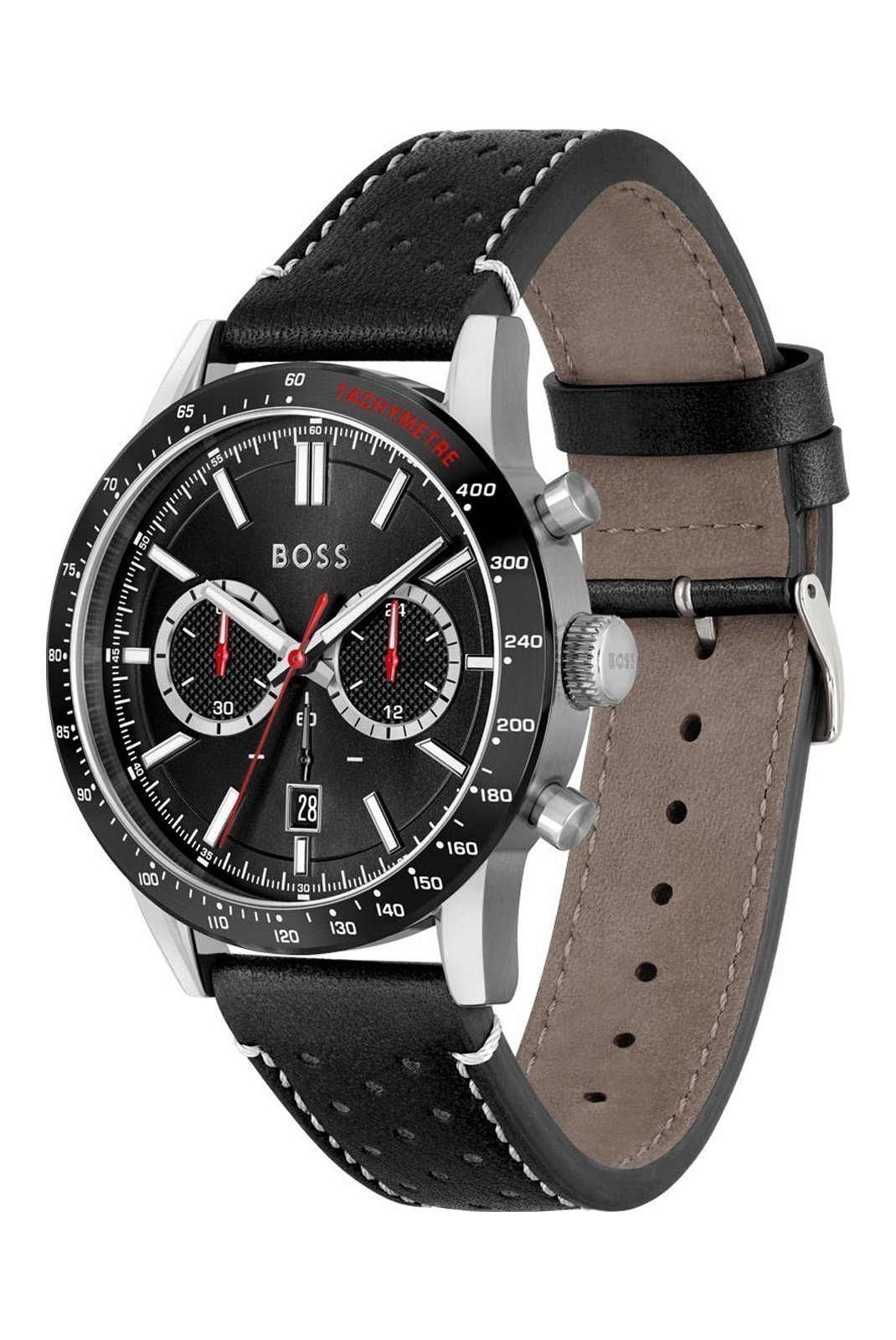 Montre Quartz - Cuir - Hugo Boss - Black/Black - 1513920