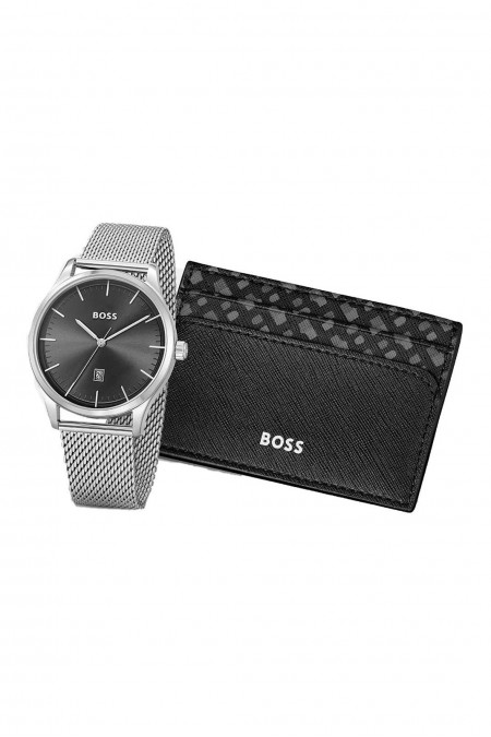 Montre Quartz - Acier inoxydable - Hugo Boss - Grey/Black - 1570159