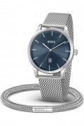 Montre Quartz & Bracelet - Acier inoxydable - Hugo Boss - Grey/Blue - 1570160