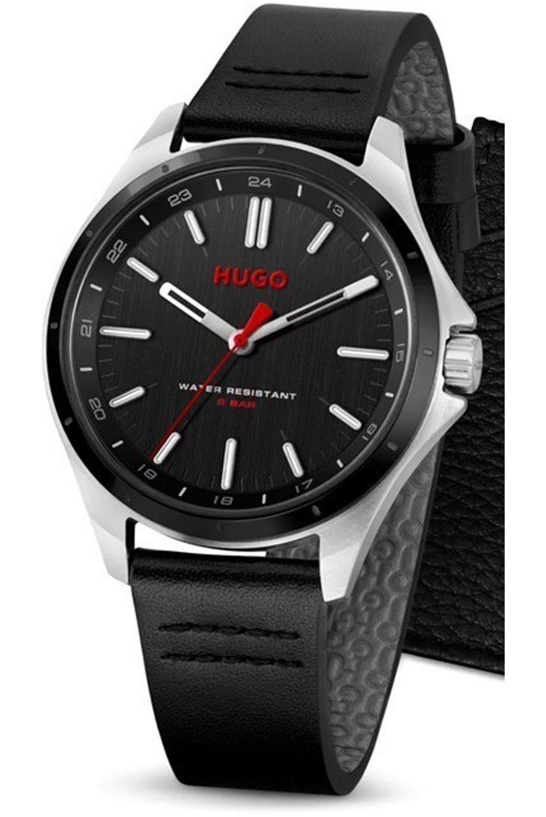 Montre Quartz - Cuir - Hugo Boss - Black/Black - 1570168