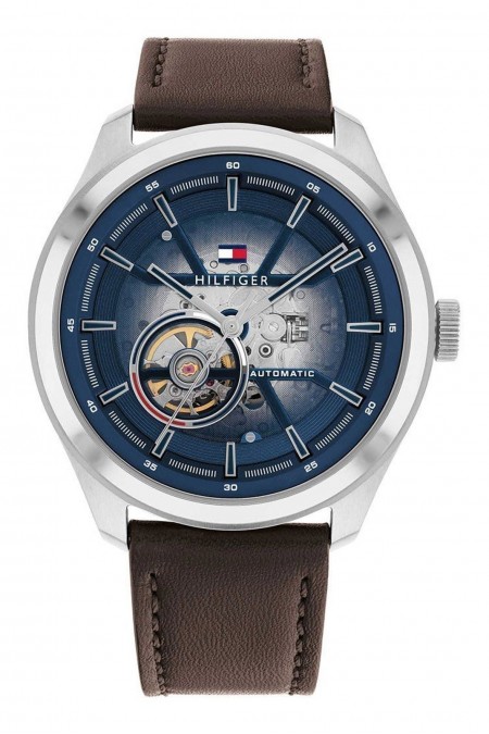 Montre Automatique - TOMMY HILFIGER - Homme - Silver/Brown - 1791888