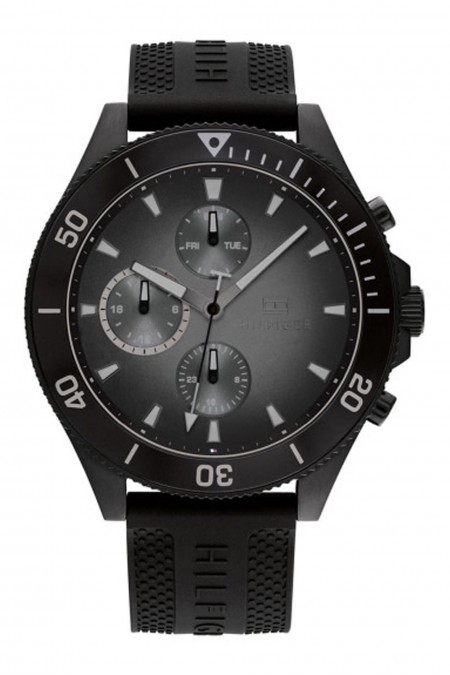 Montre Quartz - TOMMY HILFIGER - Homme - Black/Black - 1791921