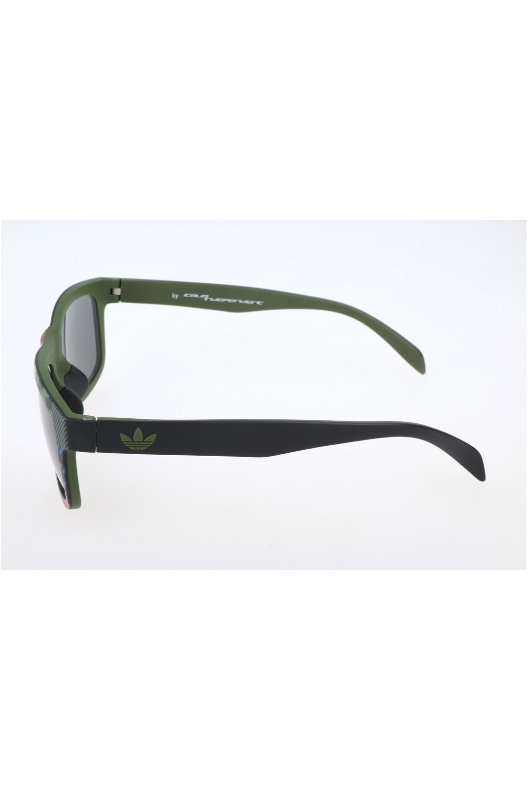 Lunettes de soleil - ADIDAS - Black And Green Camouflage/Red Top Line Mirror