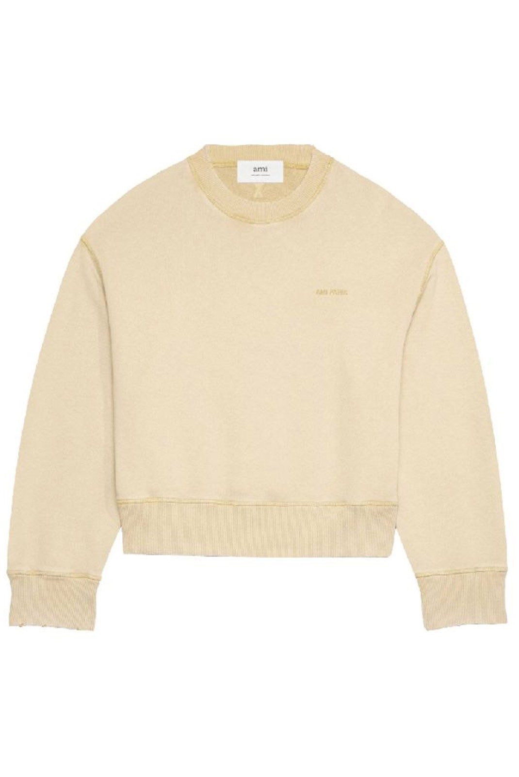 Sweatshirt - AMI - Ivory