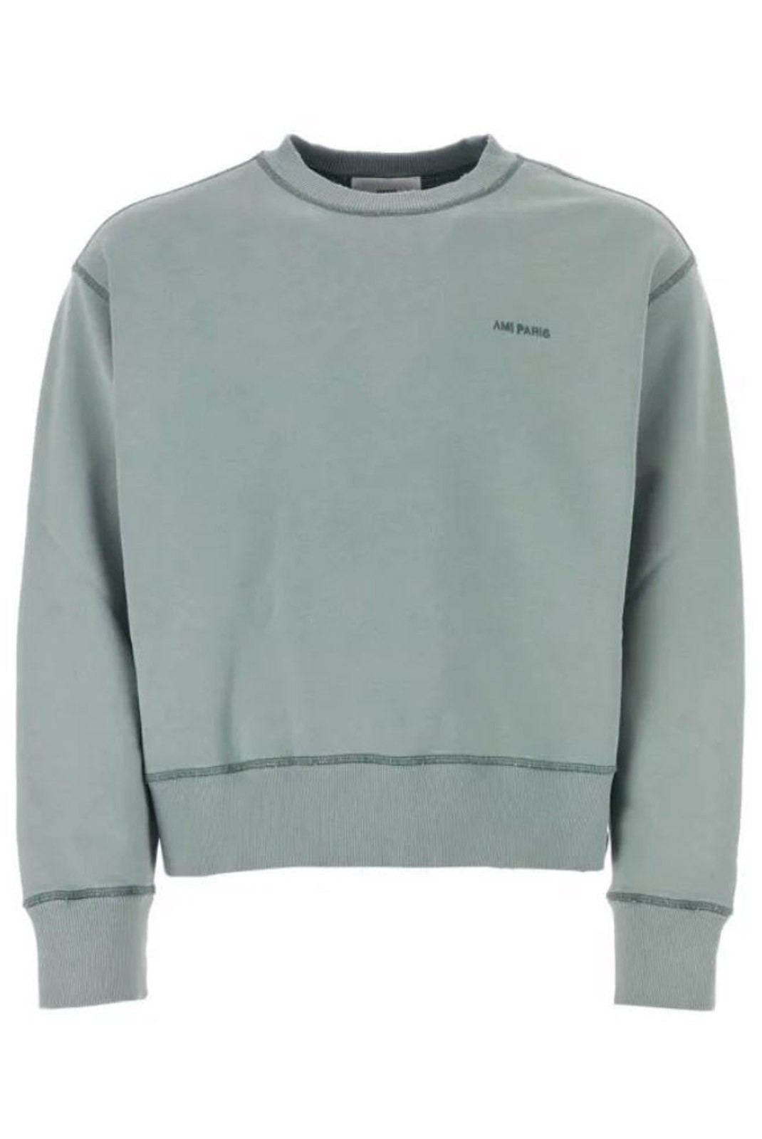 Sweatshirt - AMI - Aquamarine