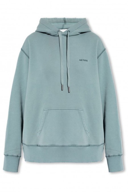 Sweatshirt - AMI - Aquamarine