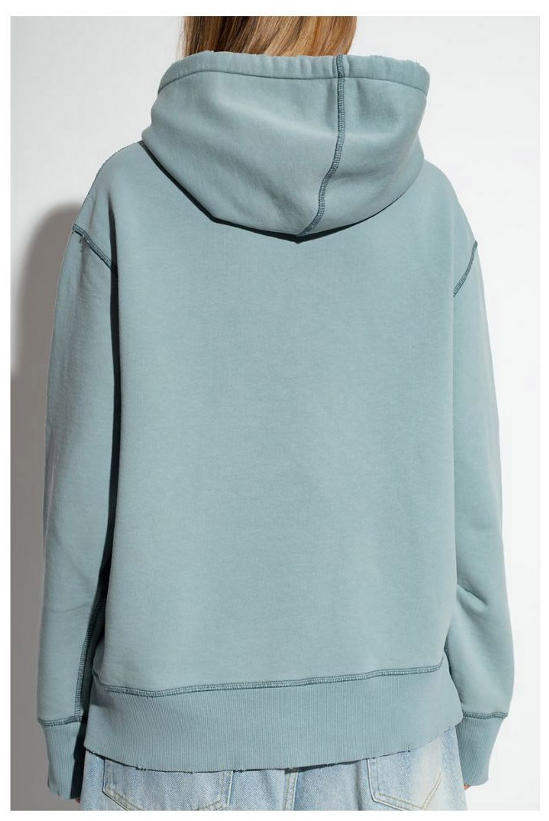 Sweatshirt - AMI - Aquamarine