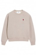 Sweatshirt - AMI - Light Beige