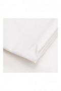 Drap-housse simple en satin - 90x190+25cm - White