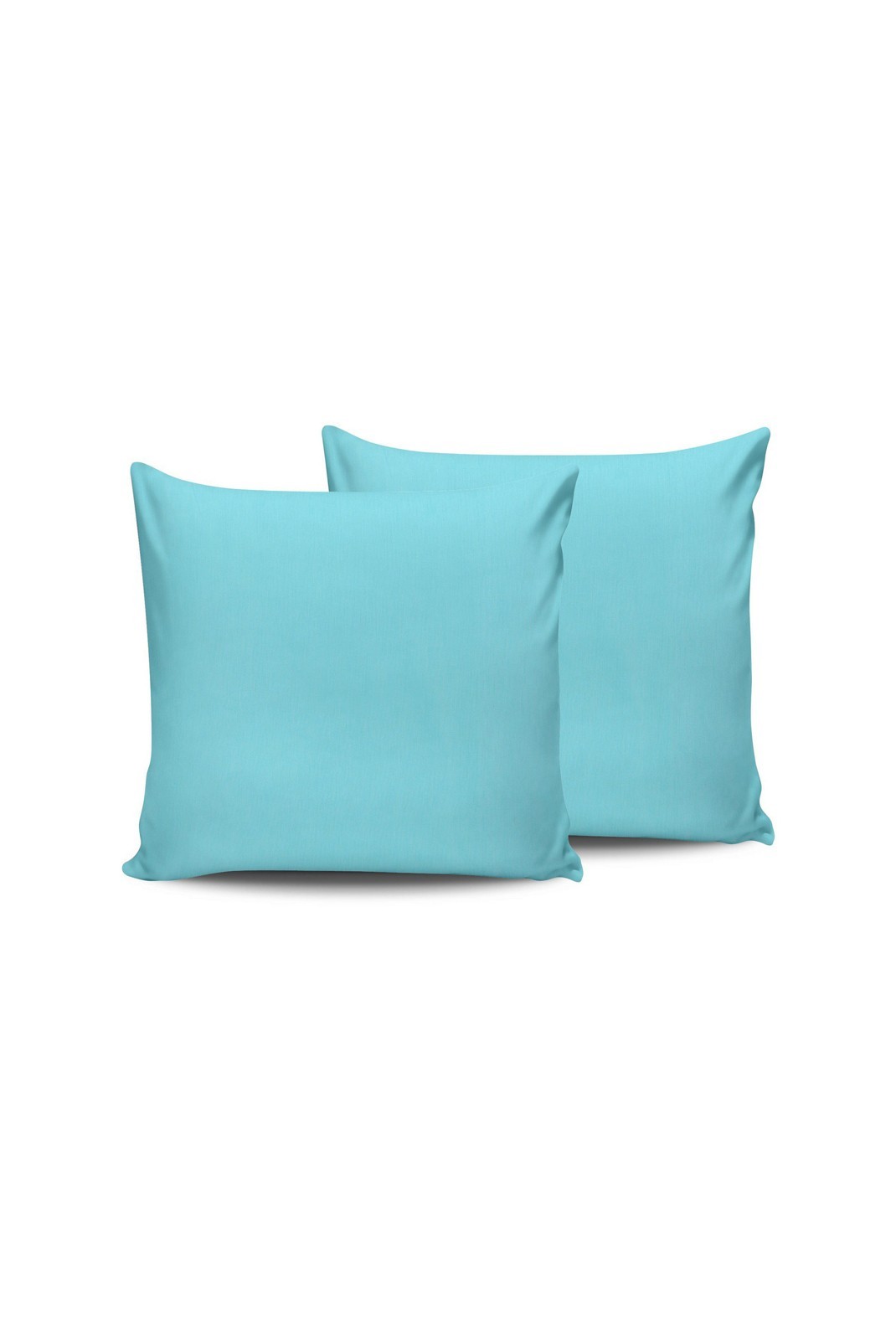 Ensemble de taies d'oreiller - 60x60cm - Turquoise