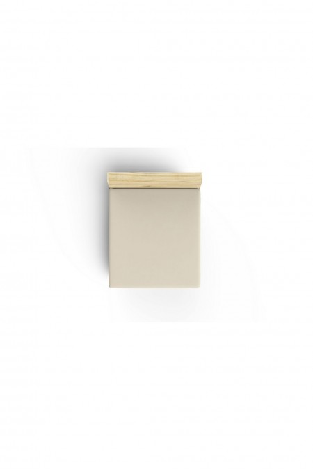 Drap-housse simple Ranforce - 90x190+25cm - Cream