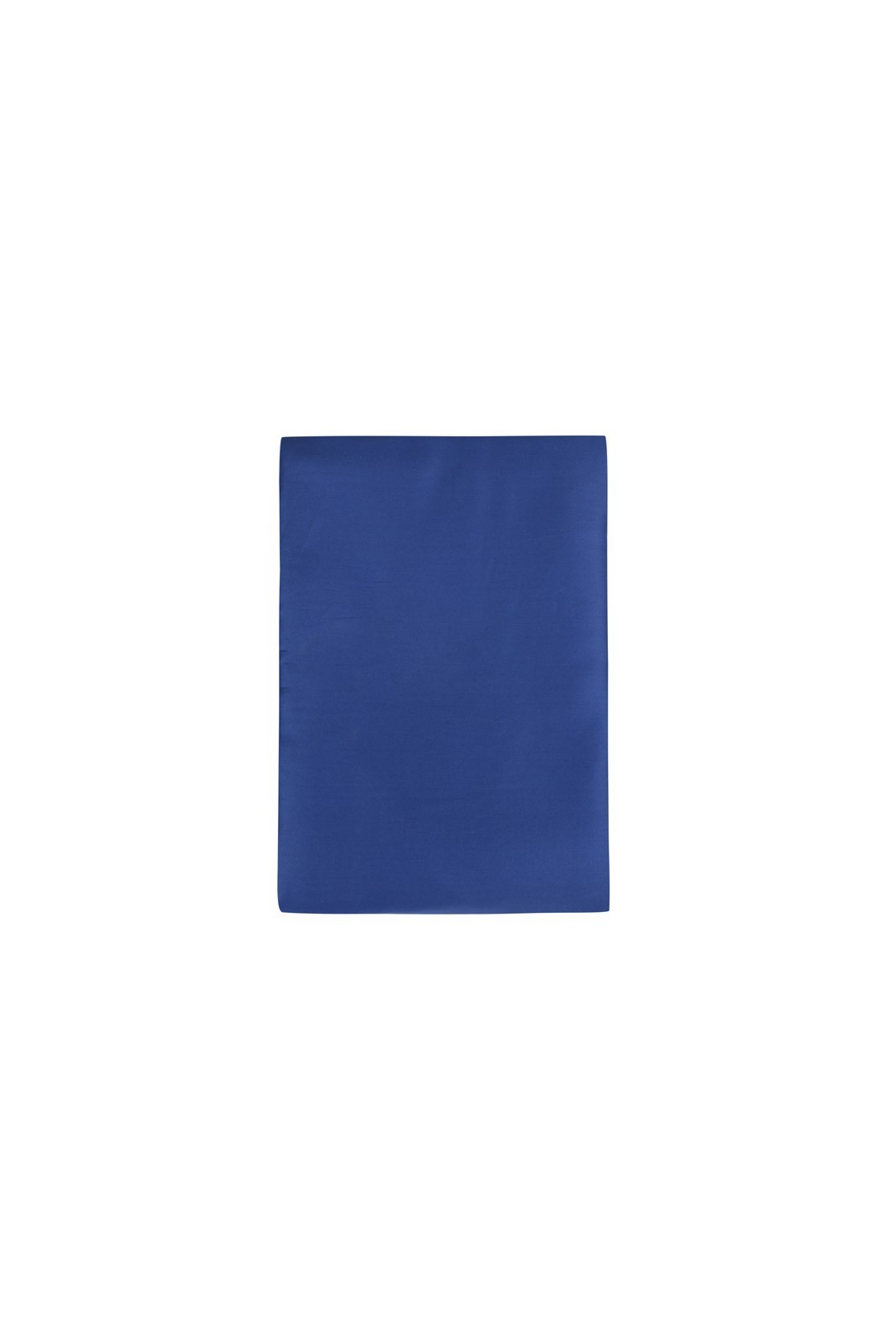 Drap-housse double en satin - 140x190+25cm - Dark Blue